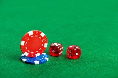 Live casino table with multiple game options